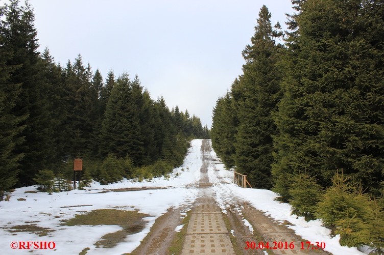 Rückweg vom Brocken