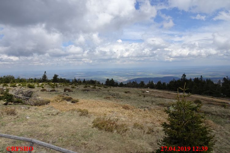 Blick zum Brocken