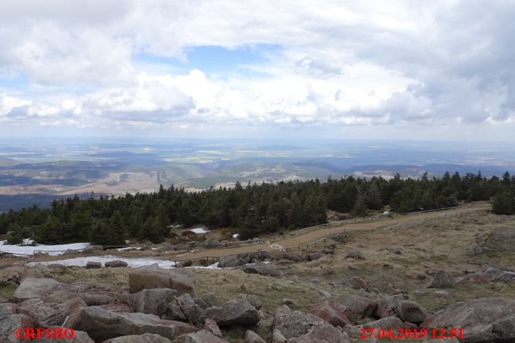 Blick vom Brocken