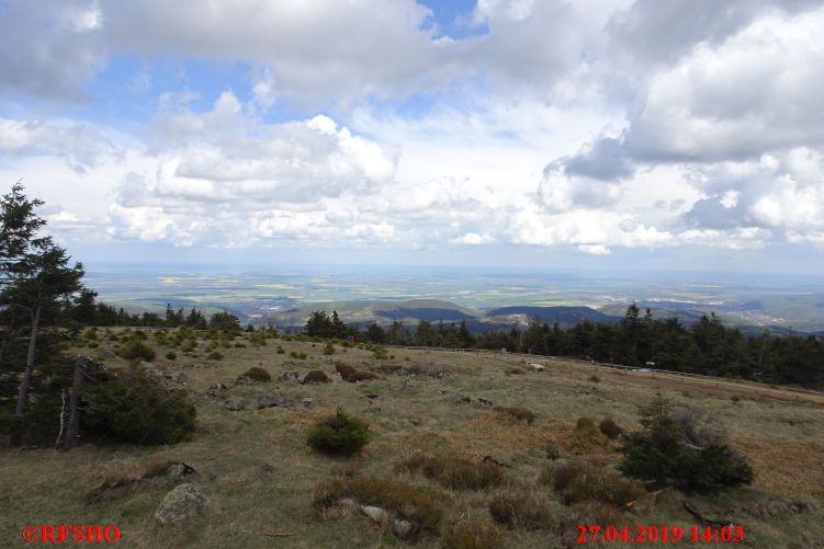 Blick vom Brocken