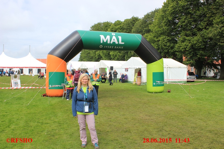 Haervejsmarchen, Ziel 2. Tag wieder 20 km geschafft