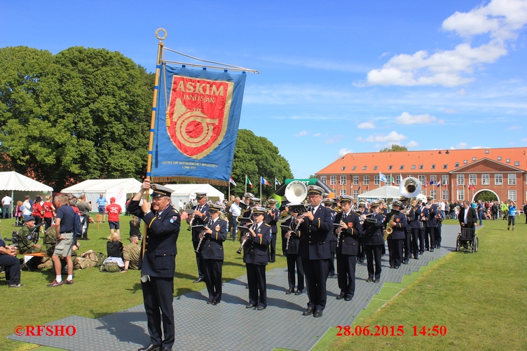 Haervejsmarchen, 2. Tag