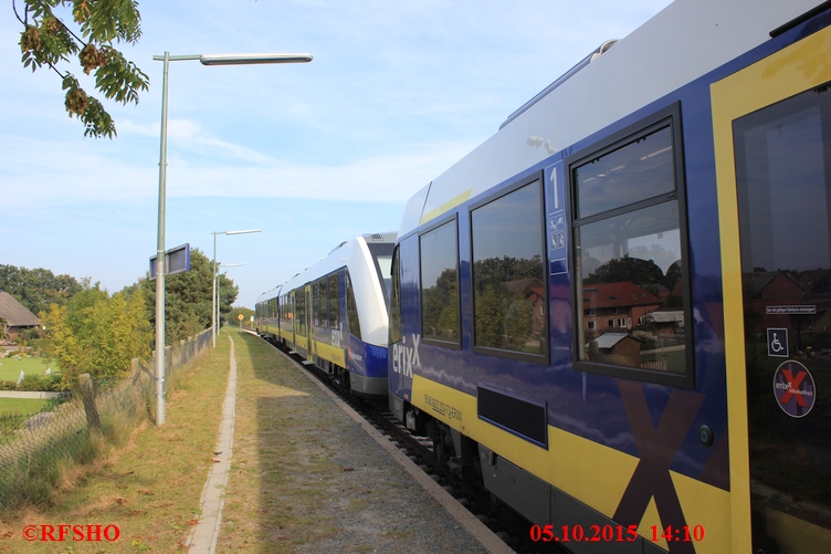 Rückreise mit der Bahn, Schönewörde