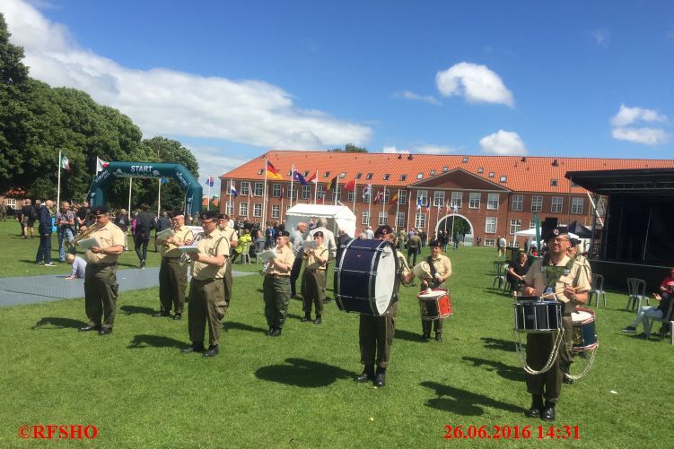 Haervejsmarchen, Abschluss