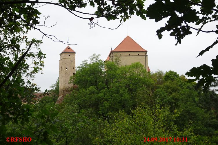 Marsch 2. Tag, Burg Veveří