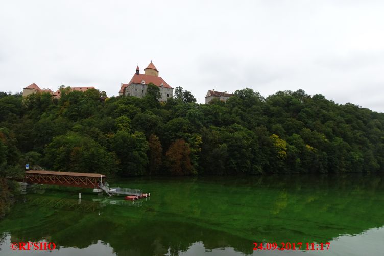 Marsch 2. Tag, Brno Stausee  Burg Veveří