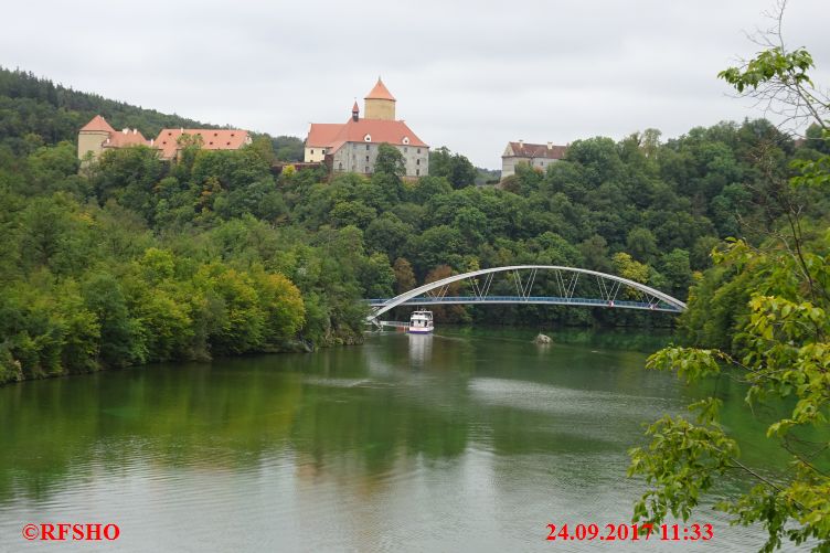 Marsch 2. Tag, Brno Stausee  Burg Veveří