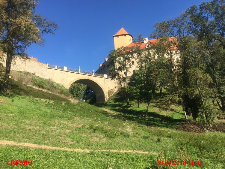 Marsch 2. Tag, Burg Veveří