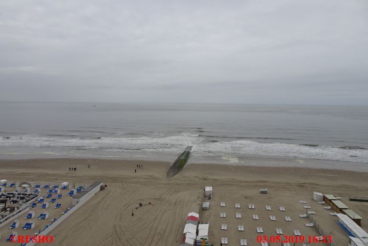 Blankenberge, Blick vom Hotel