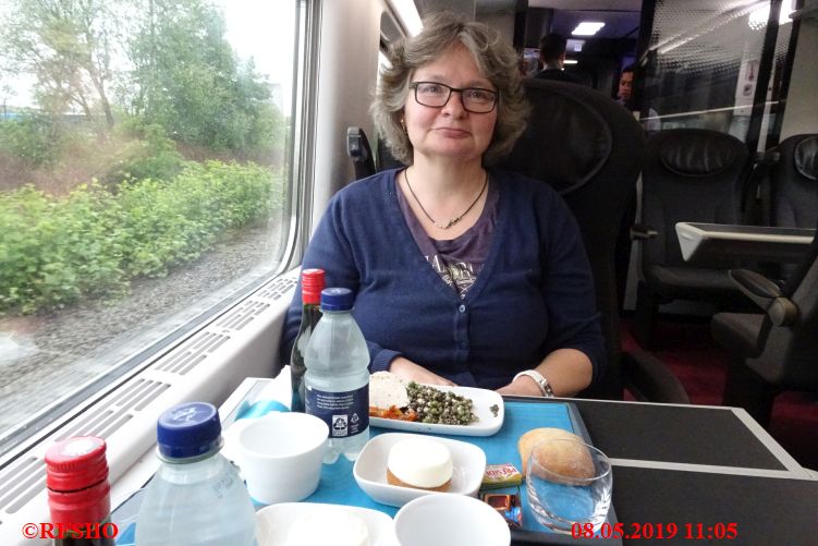 im EuroStar nach London