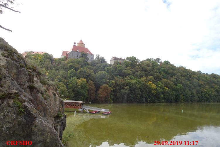 Marsch 2. Tag, Brno Stausee  Burg Veveří