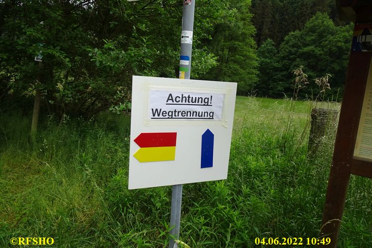 Marschstrecke 11 km