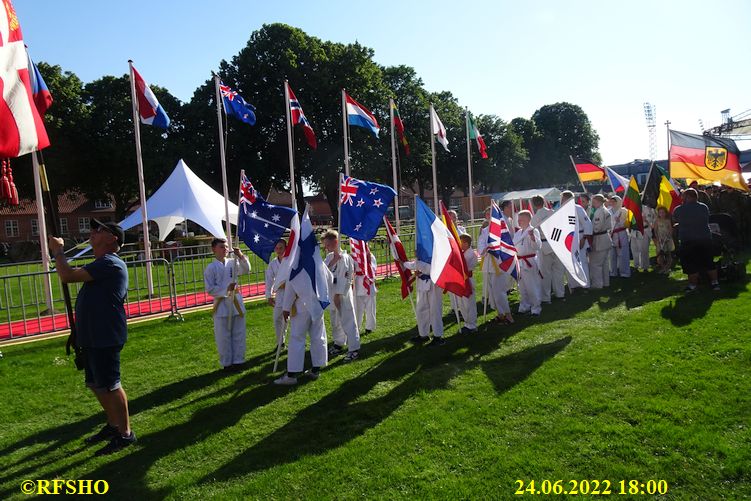 Haervejsmarchen, Eröffnung