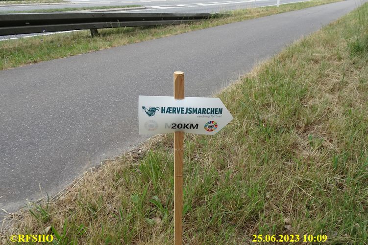 Hærvejsmarchen, 2. Tag