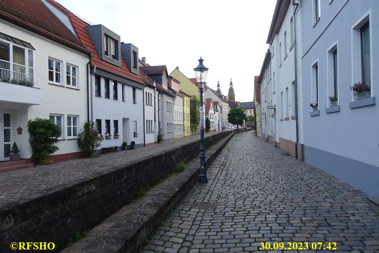 Fulda, auf dem Weg zum Start