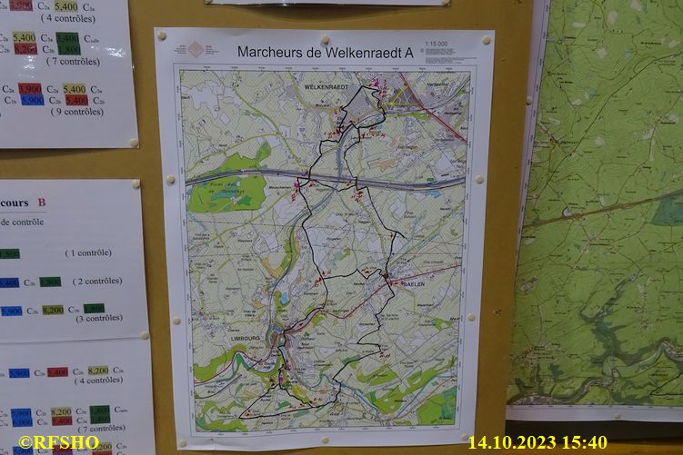 IML / IVV Cup Welkenraedt Marschstrecke 21 km