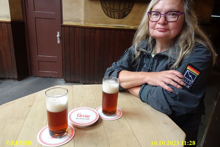 Pause in Düsseldorf