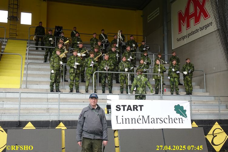 LinnéMarschen, Start 2. Tag