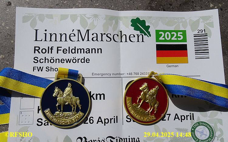 LinnéMarschen, 1. IML Marsch 2025