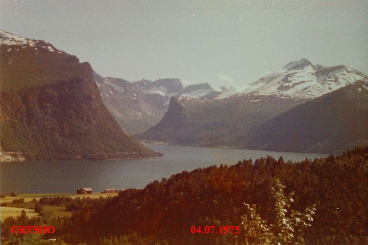 Romsdalfjord bei Andalsnes