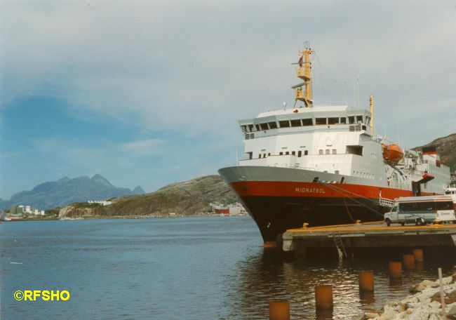 MS MIDNATSOL in Bodø
