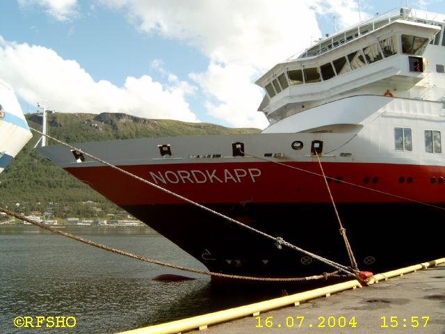 MS NORDKAPP in Tromsø