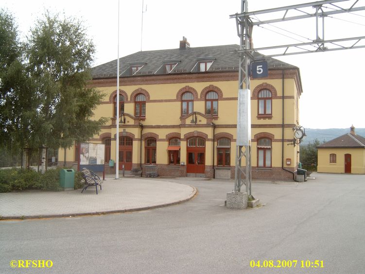 Hønefoss, Bahnhof