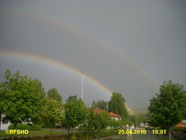 Regenbogen über Koppang