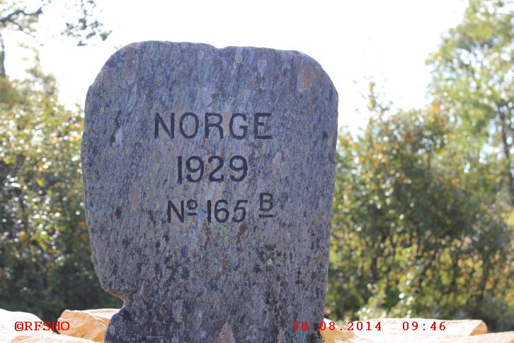 Sagamarsjen, Grenze Sverige − Norge