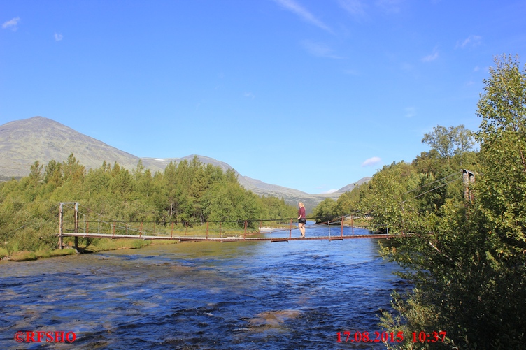 Wanderweg von Straumbu nach Bjørnhollia