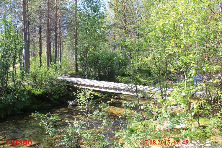 Wanderweg von Straumbu nach Bjørnhollia