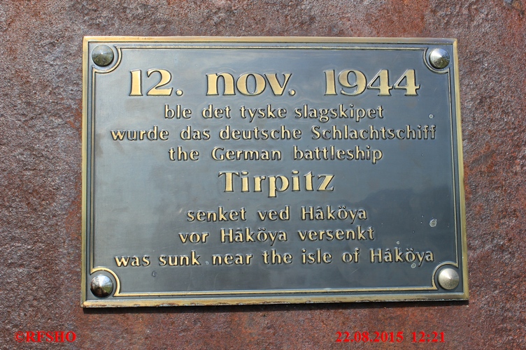 Tirpitzdenkmal auf Håkøya