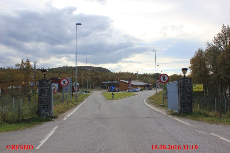 Storskog, Schengen Border