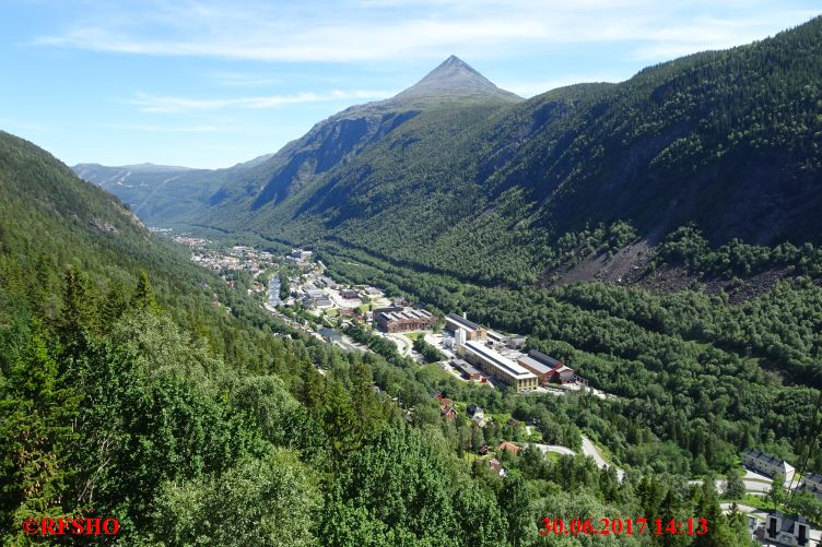 Krossobanen, Rjukan