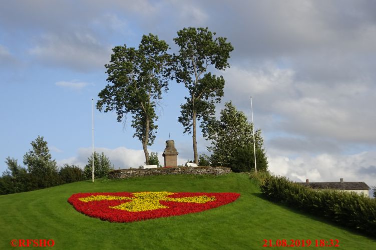 Stiklestad, St. Olav Denkmal