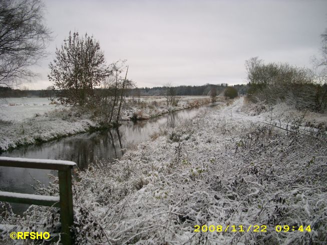 Ise an der Lübingshorster Brücke