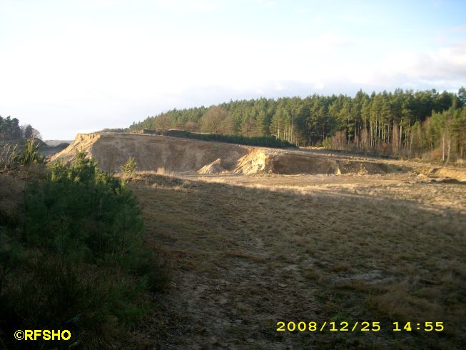 Wanderung zum Wohlenberg bei Leiferde (Sandabbau)