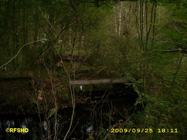 alte Eisenbahnbrücke der Normalspurbahn von Triangel ins Grosse Moor