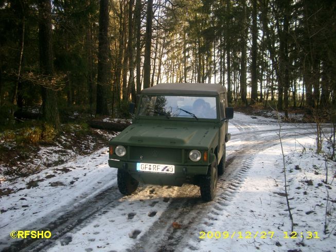 Ausfahrt mit dem Iltis