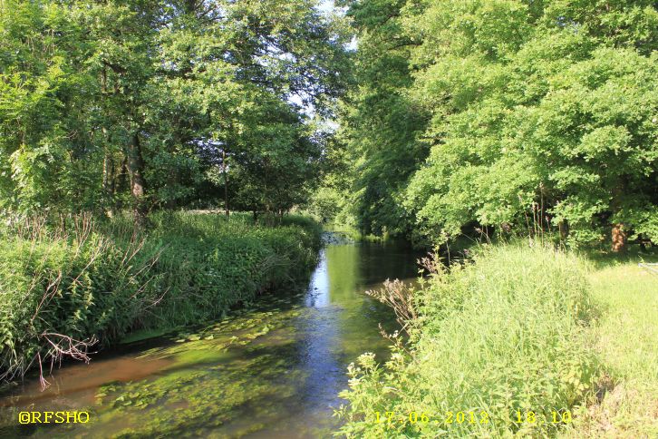 die Ise am Isewehr