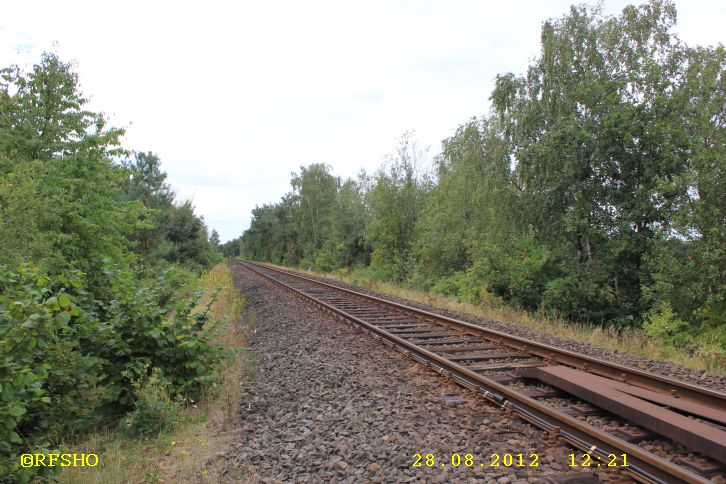 Elbe-Seitenkanal Eisenbahnbrücke zwischen Schönewörde − Vorhop