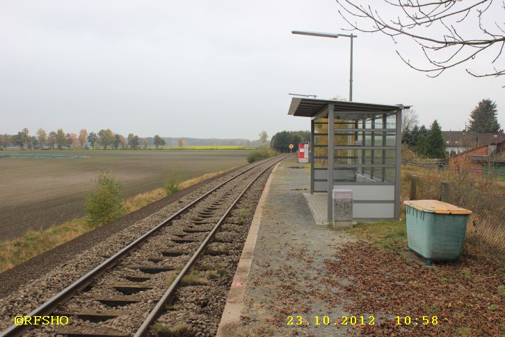 Gleisbauarbeiten − Bahnhof Schönewörde