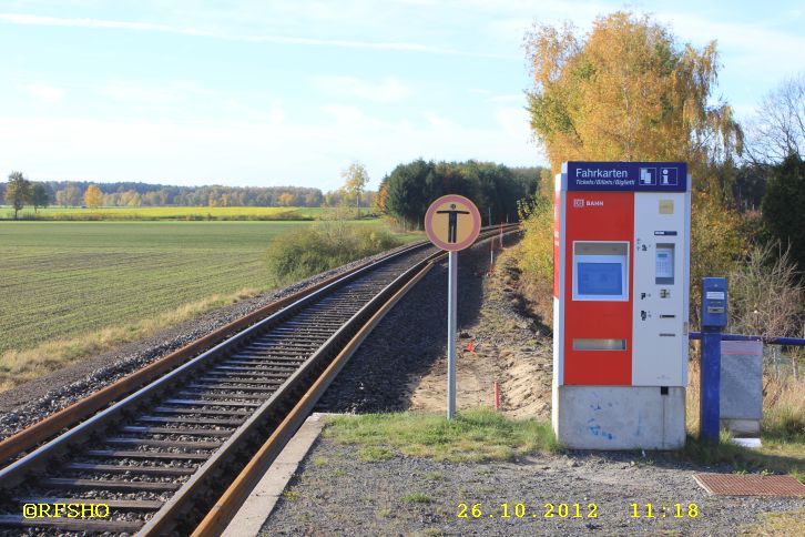 Gleisbauarbeiten − Bahnhof Schönewörde