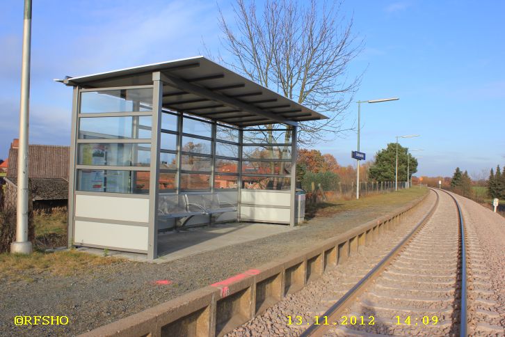 Gleisbauarbeiten − Bahnhof Schönewörde