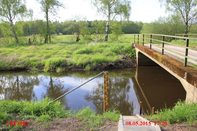 Ise, Lübingshorster Brücke, Isepegel