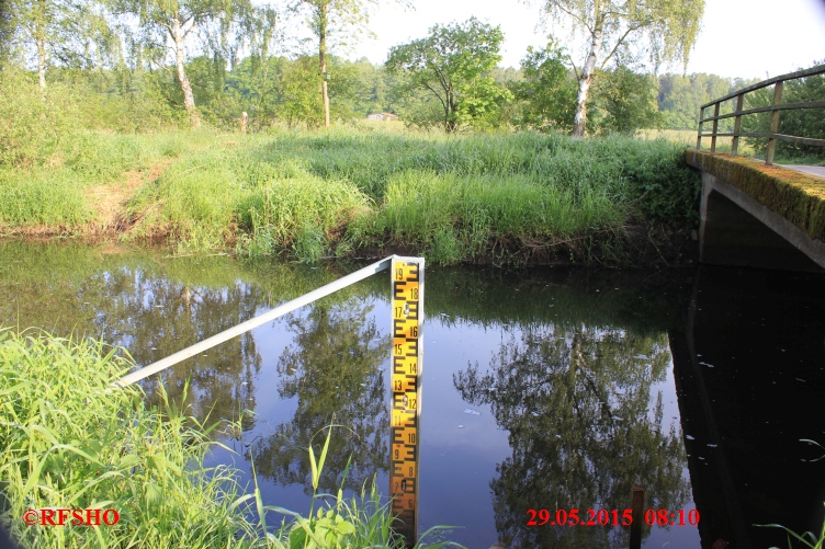 Ise, Lübingshorster Brücke, Isepegel