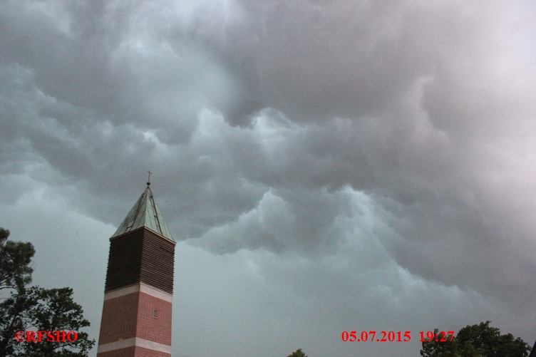 Das Unwetter zieht auf