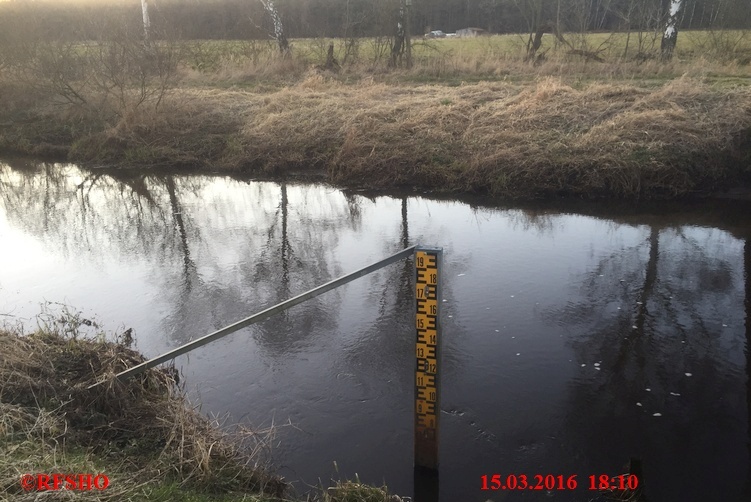 Ise, Lübingshorster Brücke, Isepegel