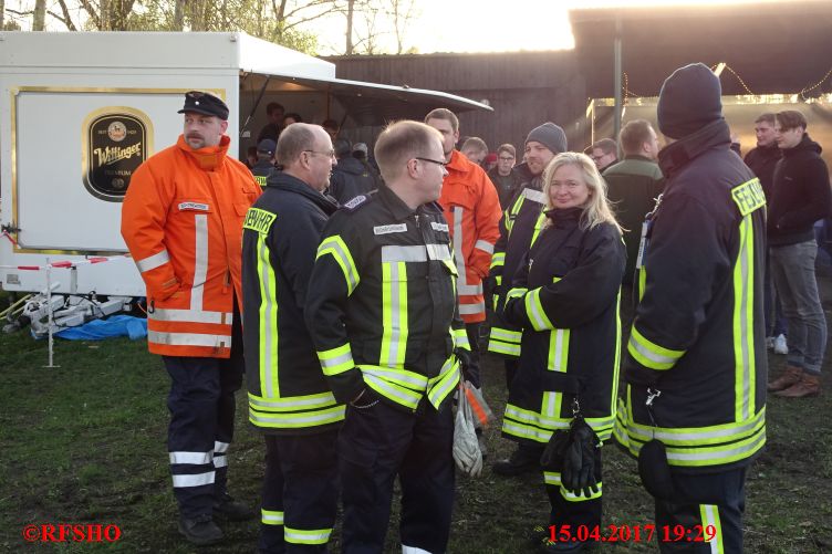 Schützenstraße, Osterfeuer