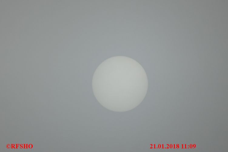 Lindenstraße, Sonne im Nebel